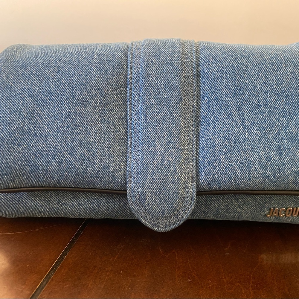 Jacquemus Denim Blue Shoulder Bag - Picture 2 of 12